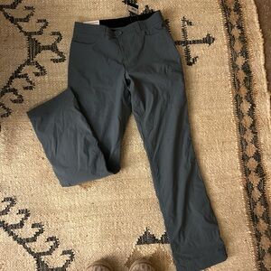 Eddie Bauer Women's Straight Leg Pants - Dark Gray